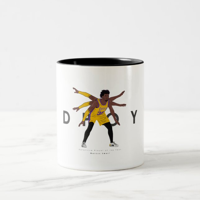 Tasse 2 Couleurs Marcus Smart DPOY | Los Angeles Lakers (Centre)