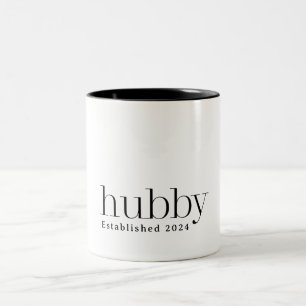 Tasse 2 Couleurs Mari Hubby Moderne