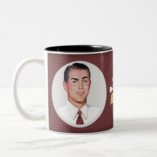 Tasse 2 Couleurs Mari - Père - Coureur d'Errands (Gauche)