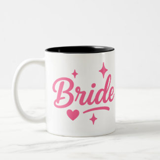 Tasse 2 Couleurs Mariée Rose Néon