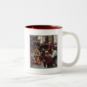 Tasse 2 Couleurs Marine de retours au pays