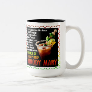 Tasse 2 Couleurs MARY SANGLANTE, Brunch des Champions