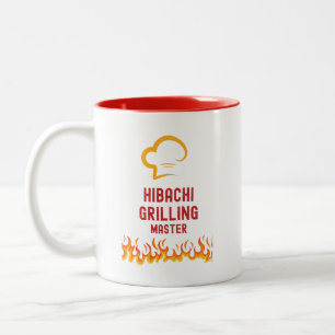 Tasse 2 Couleurs Masque de grill Hibachi
