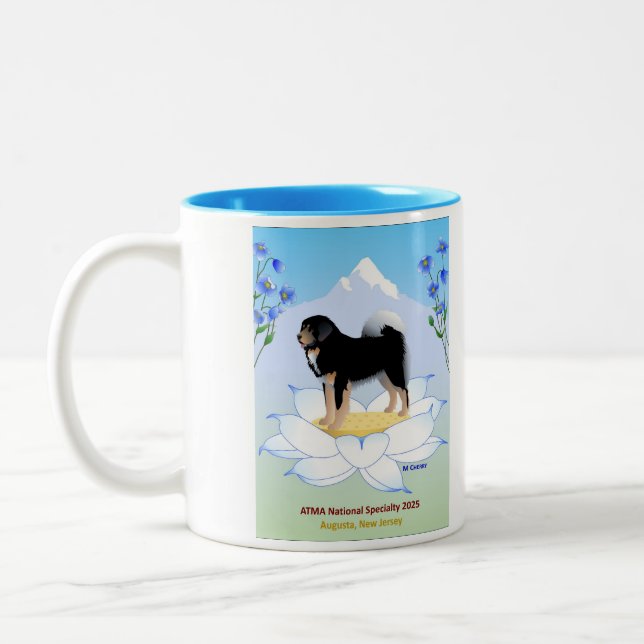 Tasse 2 Couleurs Mastiff tibétain 2025 Boug de café spécialisé (Gauche)