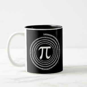 Tasse 2 Couleurs Mathématiques Pi Mathématiques Pi Math