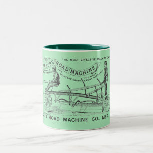 TASSE 2 COULEURS MÉDIA PENNSYLVANIA INGÉNIEUR D'EXPLOITATION 1889 M