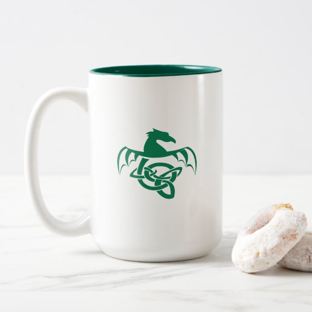 Tasse 2 Couleurs Médias créatifs d'Oghma (Avec donut)