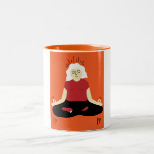 Tasse 2 Couleurs Méditation transcendante