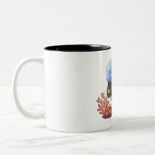 Tasse 2 Couleurs Méduse lanterne océanique