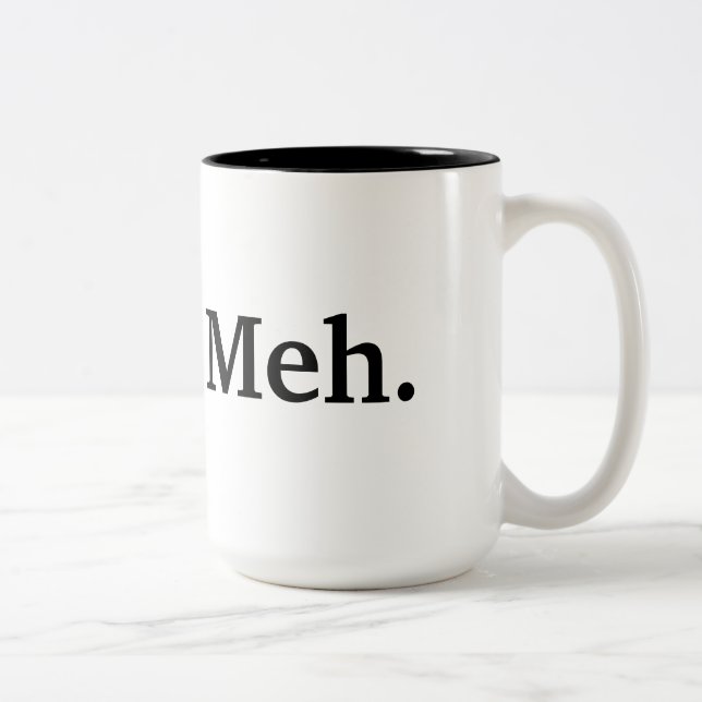 Tasse 2 Couleurs Meh Kofwie (Droit)