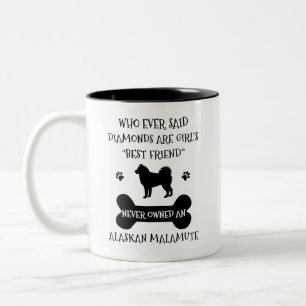 Tasse 2 Couleurs Meilleur ami de Malamute Dog en Alaska