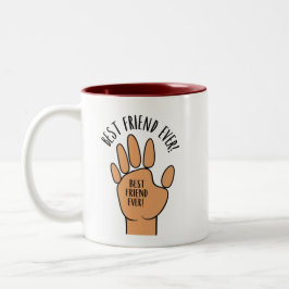 Tasse 2 Couleurs Meilleur ami jamais