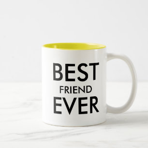 Tasse 2 Couleurs Meilleur ami jamais   Cadeau d'amitié