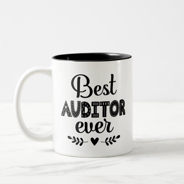 Tasse 2 Couleurs Meilleur Auditeur jamais (Gauche)