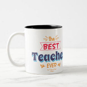 Tasse 2 Couleurs Meilleur cadeau du professeur