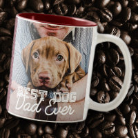 Meilleur Chien Papa Jamais une photo personnalisée