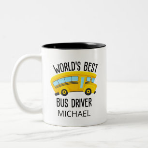 Tasse 2 Couleurs Meilleur conducteur au monde