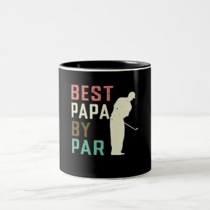 Tasse 2 Couleurs Meilleur Don Papa By Par Golf Pour Papa Fête des p
