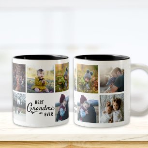 Tasse 2 Couleurs Meilleur Grand-Mère Jamais Photo Musique Personnal