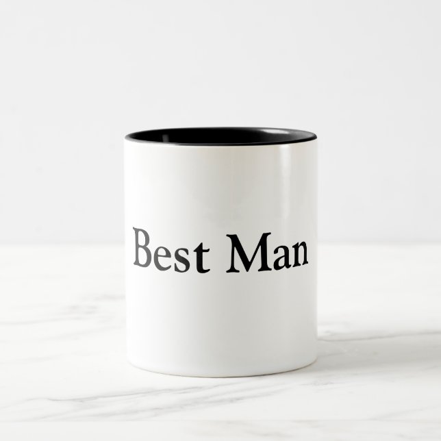 Tasse 2 Couleurs Meilleur homme (Centre)