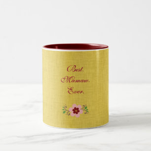 Tasse 2 Couleurs Meilleur Mamaw jamais