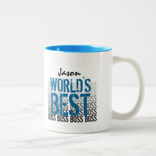 Tasse 2 Couleurs Meilleur morceau de crosse bleu au monde 011