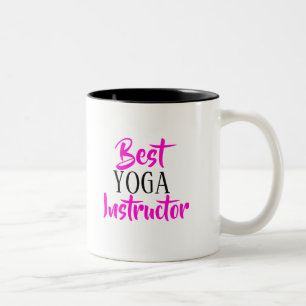 Tasse 2 Couleurs Meilleur museau d'instructeur YOGA