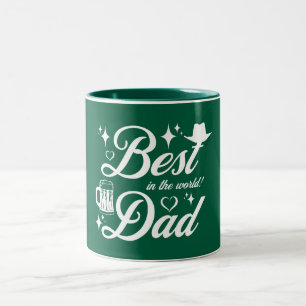 Tasse 2 Couleurs Meilleur papa Elegant Design