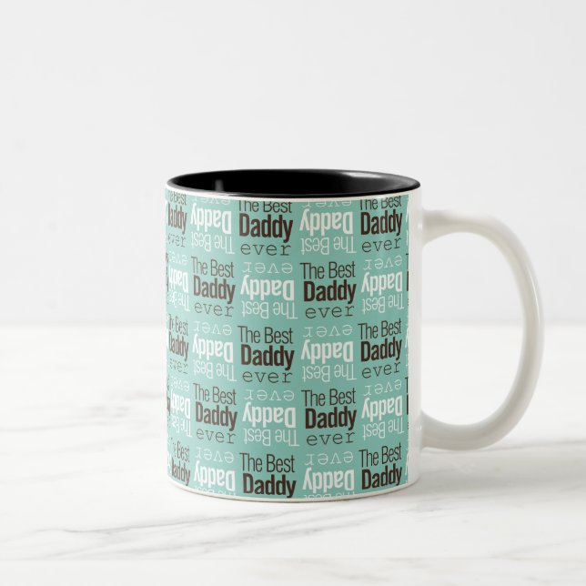 Tasse 2 Couleurs Meilleur papa jamais (Droit)