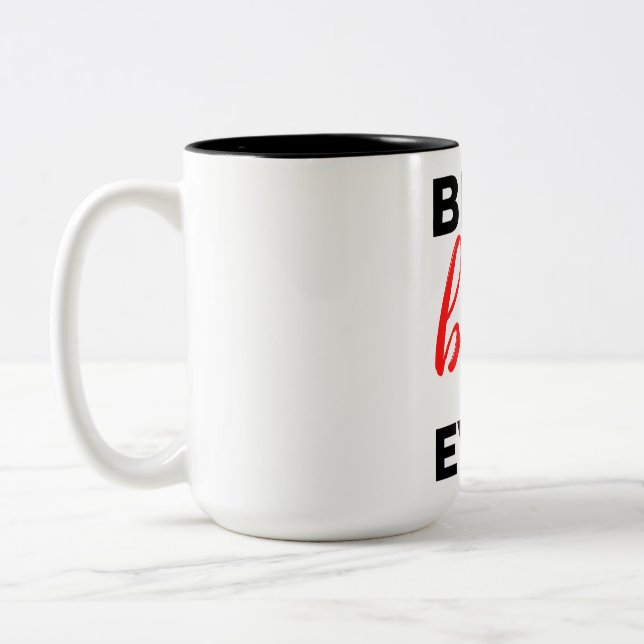 Tasse 2 Couleurs Meilleur patron Ever 2 (Gauche)