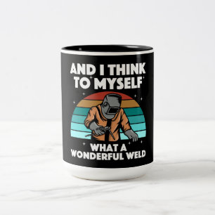 Tasse 2 Couleurs Meilleur Welding Art Men Women Arc Welder Ir