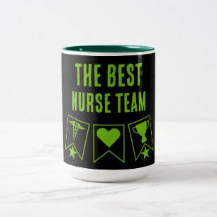 Tasse 2 Couleurs Meilleure équipe d'infirmières