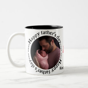 Tasse 2 Couleurs Meilleure fête des pères papa
