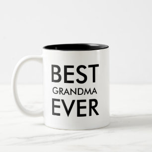 Tasse 2 Couleurs Meilleure grand-mère   Cadeau de la Saint-Valentin
