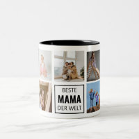 Meilleure maman du monde Fototasse Bibigge