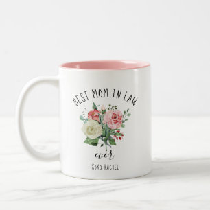 Tasse 2 Couleurs Meilleure Maman En Droit Jamais Deux Tons Café Per