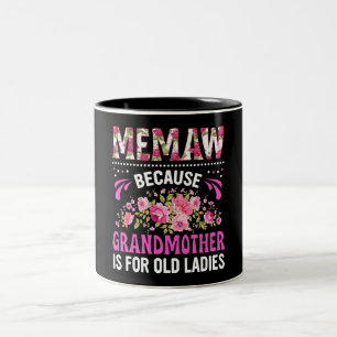Tasse 2 Couleurs Memaw/Grand-mère