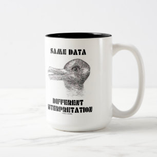 Tasse 2 Couleurs Même donnée, interprétation différente (canard lap