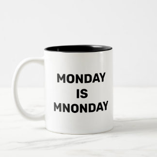 Tasse 2 Couleurs Mème PowerBI lundi - lundi est lundi lundi lundi l