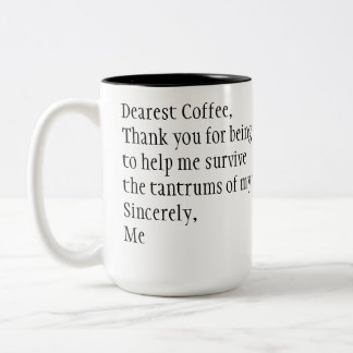 Tasse 2 Couleurs Merci