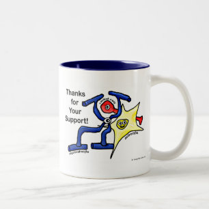 Tasse 2 Couleurs Merci pour votre soutien