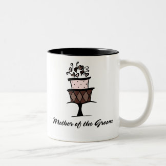 Tasse 2 Couleurs Mère du gâteau de marié