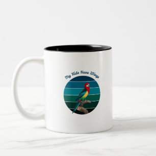 Tasse 2 Couleurs Mes Enfants Ont Des Ailes