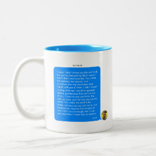 Tasse 2 Couleurs Messagerie instantanée romantique Message personna