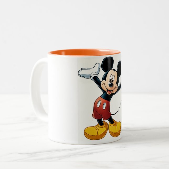 Tasse 2 Couleurs MickyMouse (Devant gauche)