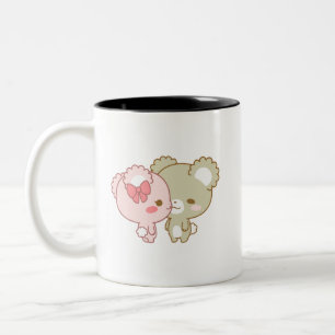 Tasse 2 Couleurs mignonette petits sucres câlins
