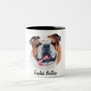 Tasse 2 Couleurs Mignonne Chien de Chien de Chien
