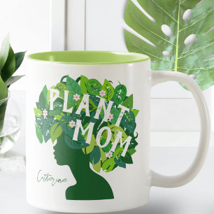 Tasse 2 Couleurs Mignonne Maman Plante Personnalisée Plante Lover D