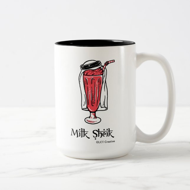 Tasse 2 Couleurs Milk Sheikh (Droit)