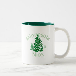 Tasse 2 Couleurs Minnesota Nice. Point !